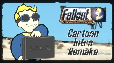 Fallout 2 Cartoon Intro Remake In-Game Mod