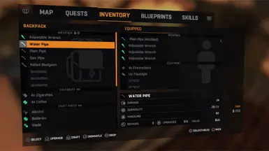 RCW larger inventory Dyinglight2