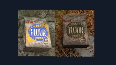 Flour - Vanilla vs Mod