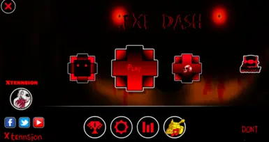 .exe geometry dash creepy mod