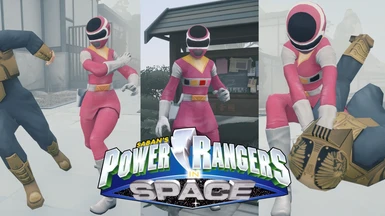 Power Rangers in Space Pink Ranger