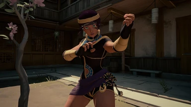 Street Fighter V - Menat (Default Outfit)