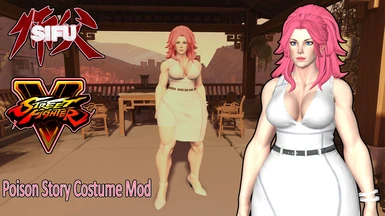Street Fighter 5 Poison Story Costume Mod