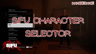 Sifu Character Selector