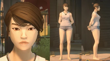 Cuter Female Protagonist in Shorts