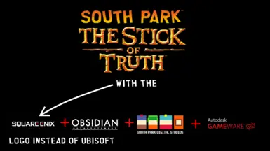 Square Enix Logo for South Park the Stick of Truth