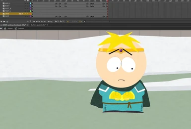 Cartman's Yard BETA (Fight Scene with custom Butters Animation)
