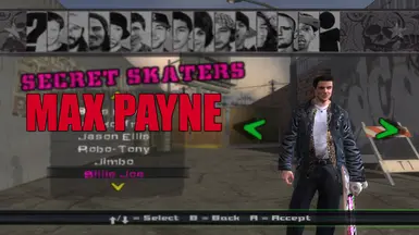 Max Payne - Max Payne at Tony Hawk's American Wasteland Nexus