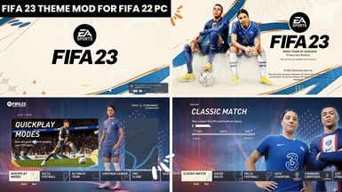 FIFA 23 Theme Mod for FIFA 22