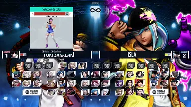 Yuri SNK Heroines Costume UI modified