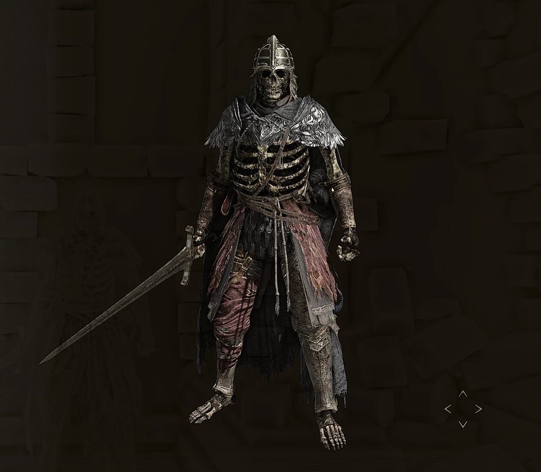 Skeleton Skin with Various Outfits (Skull Bone Undead) at Elden Ring ...