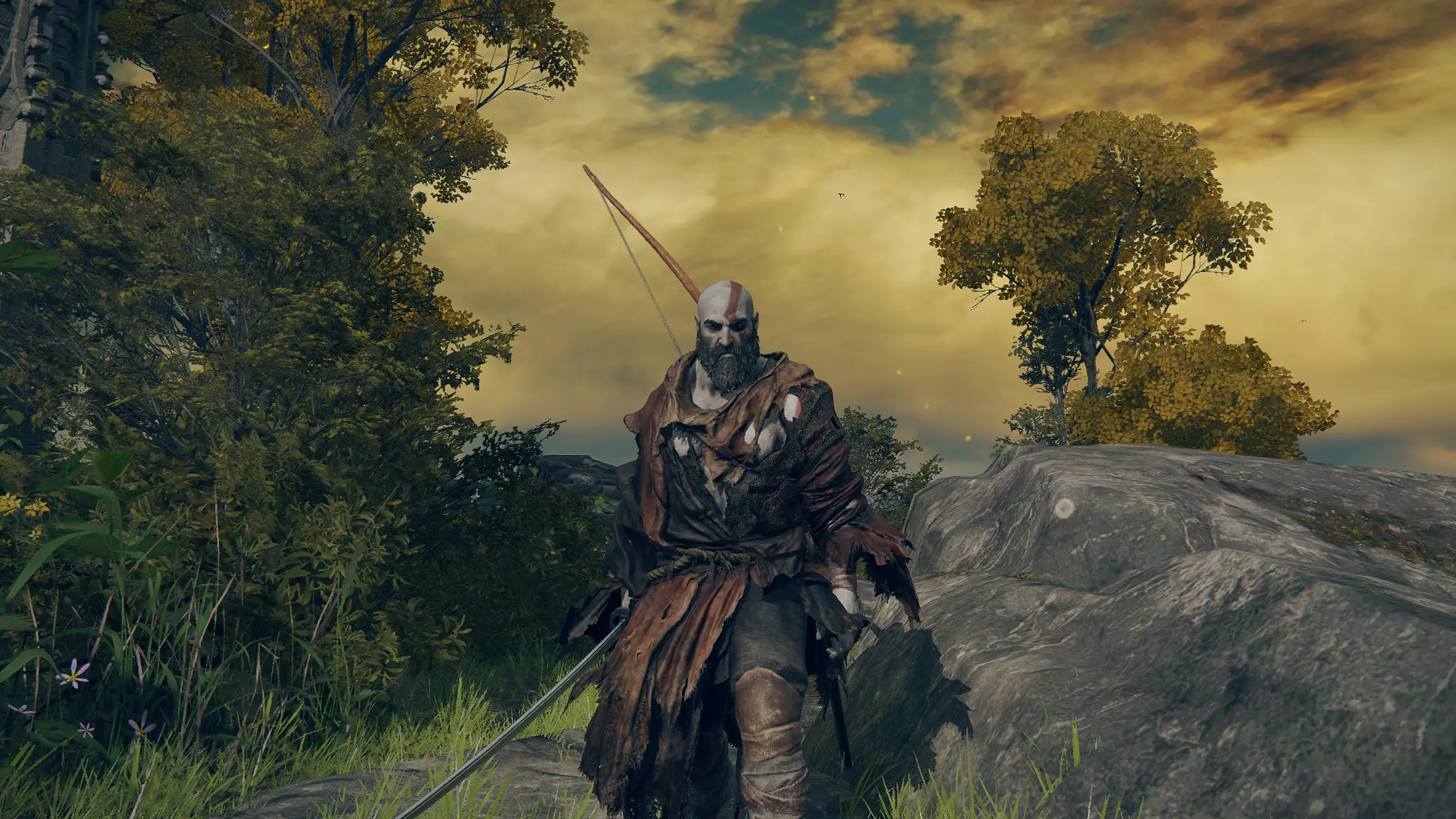 Sekiro Shura outfit -Currently obsolete for DLC at Elden Ring Nexus ...