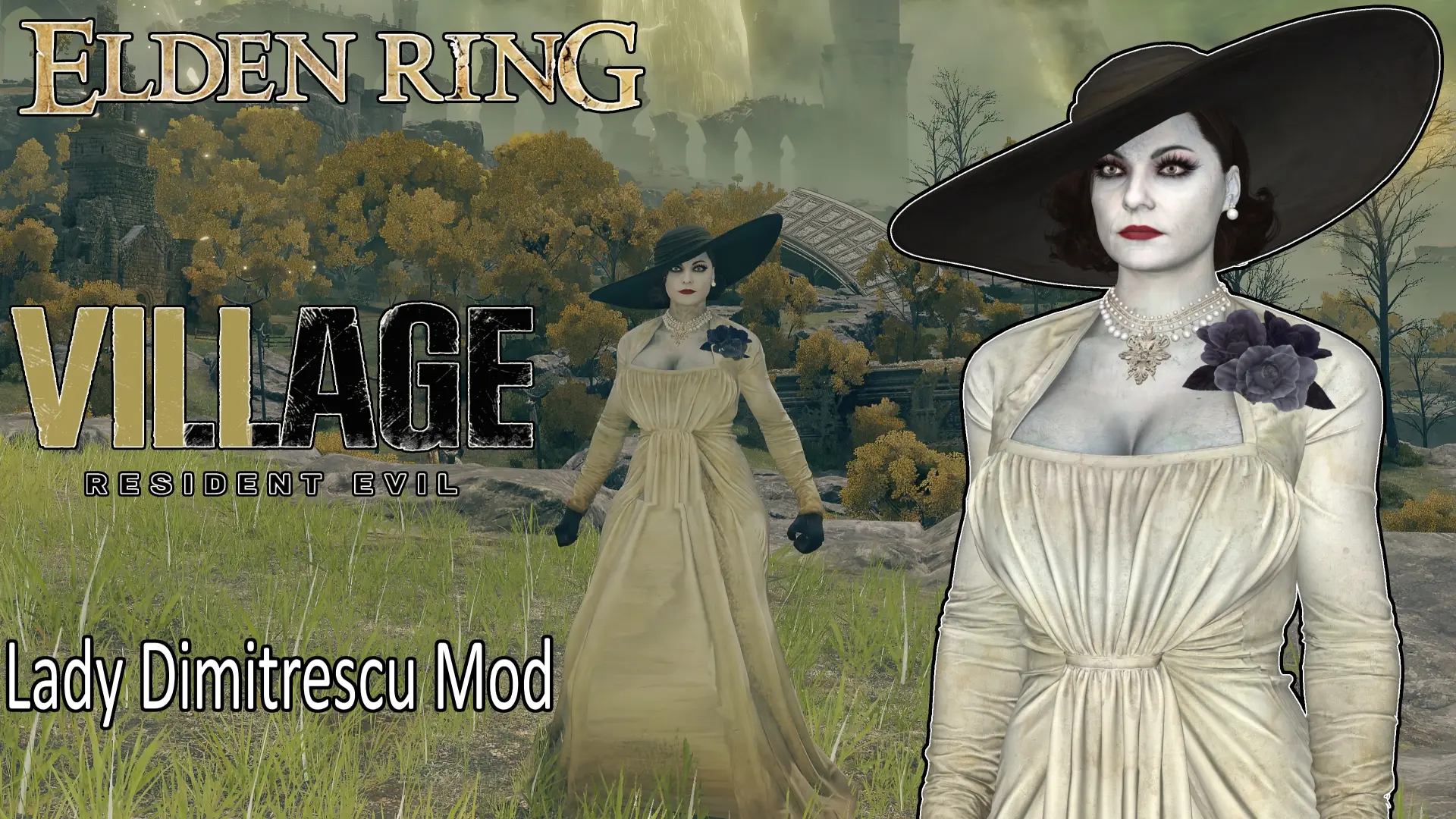 Resident Evil 8 Lady Dimitrescu Mod at Elden Ring Nexus - Mods and Community