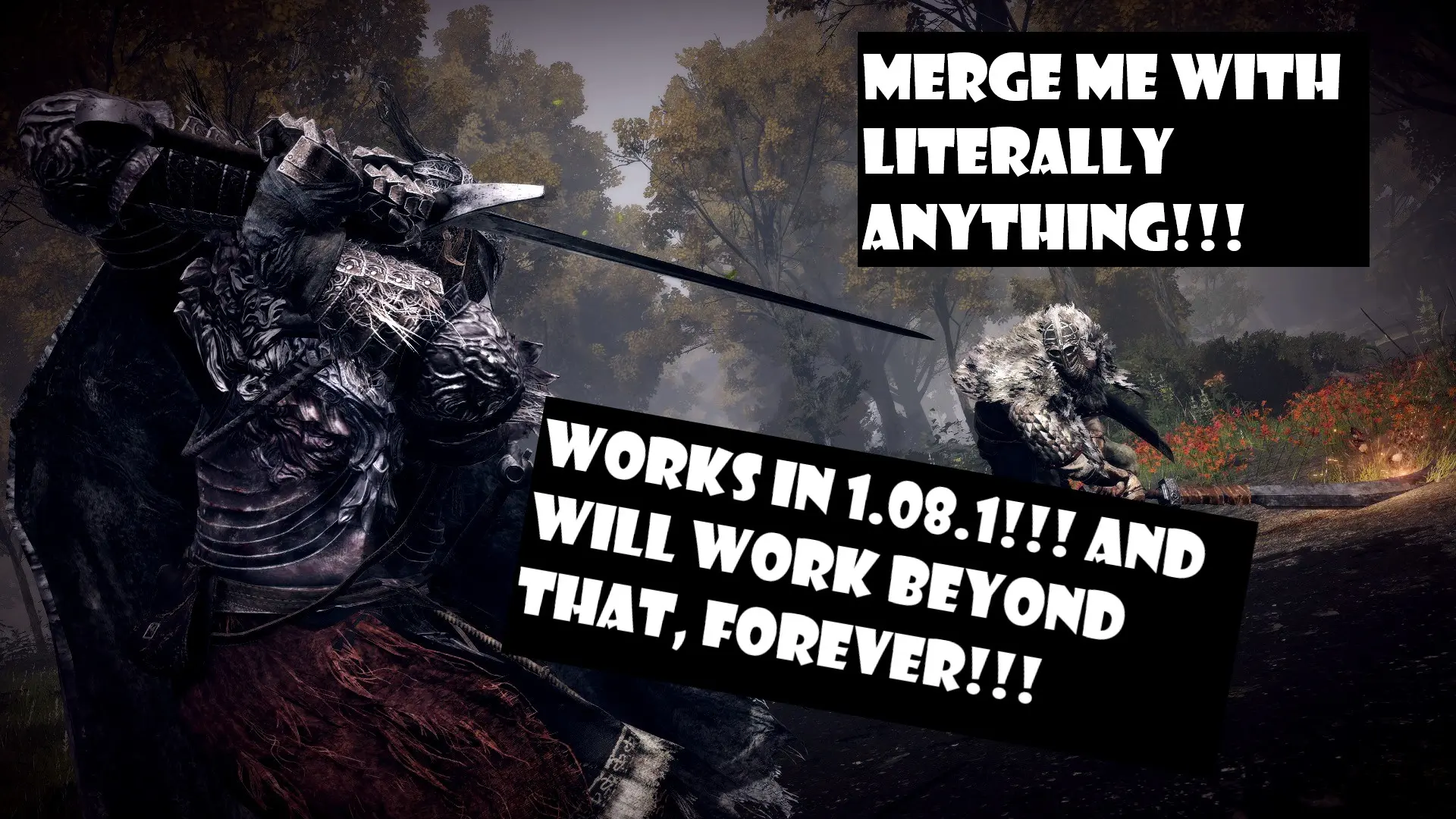 Universal swordsmanship merging tool at elden ring nexus mods and