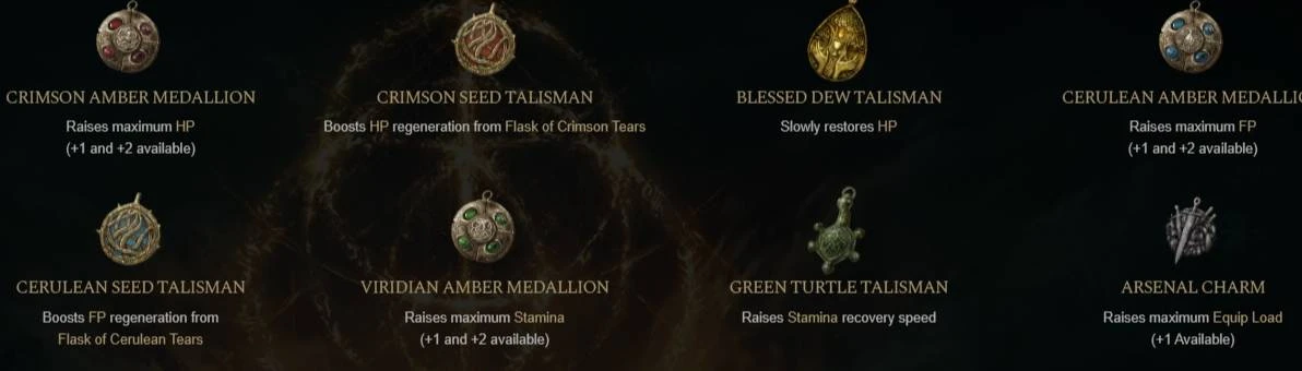 Elden Ring Dragoncrest Greatshield Talisman Builds