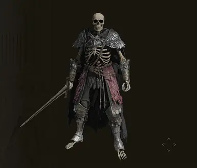 Skeleton Skin with Various Outfits (Skull Bone Undead) at Elden Ring ...