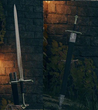 Aragorn Sword with Custom Scabbard