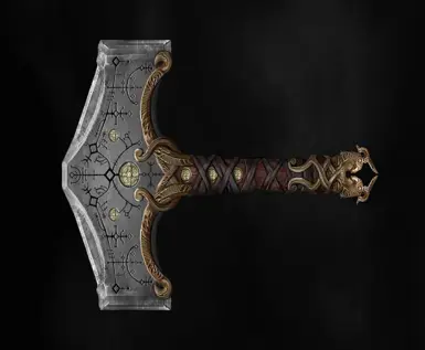 God of War - Thor's Hammer Mjolnir Mod 