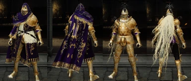 Banished Knight - 4K Purple & Gold