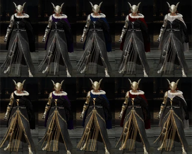 Malenia's Armor Set Recolors
