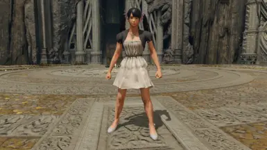 Xiaoyu Flowing Dress