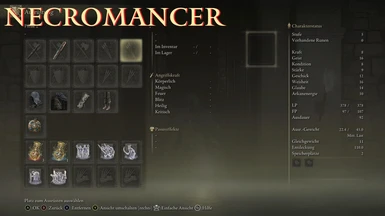 Necromancer Inventory