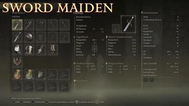 Sword Maiden Inventory