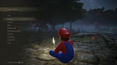 Mario Sitting