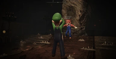 No Luigi! Don't Touch the Fingers!