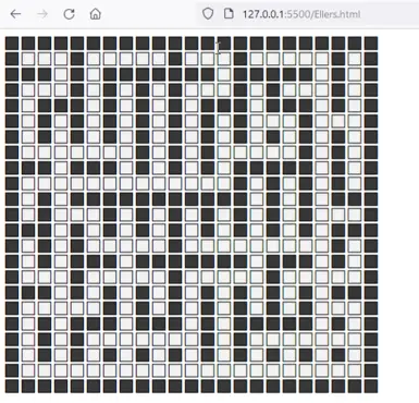 Eller's Algorithm used to generate the levels