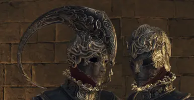 Hoslow's and Diallos's masks