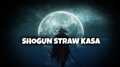 Shogun Straw Kasa - Straw War Hat