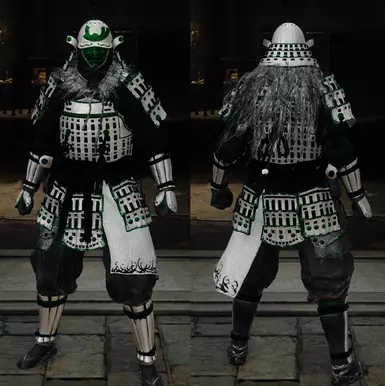 White &amp; Green