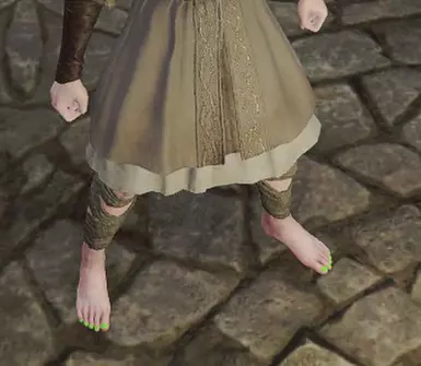 Feet - Green