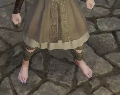 Feet - Light Blue