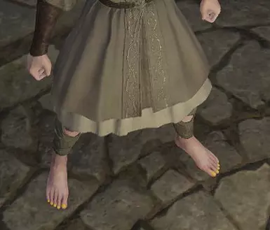 Feet - Orange