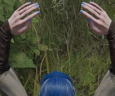 Hands - Light Blue