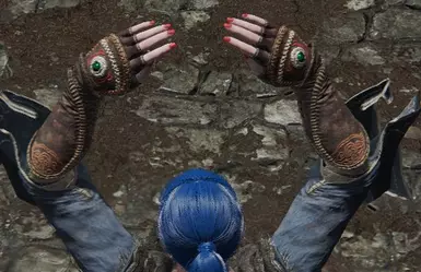 Hands - Dark Red