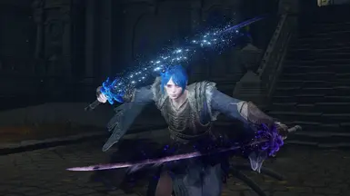 Cosmic Lotus Blades - New dual katanas weapon with 2H moveset