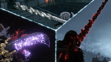 Weapons with animated glow
