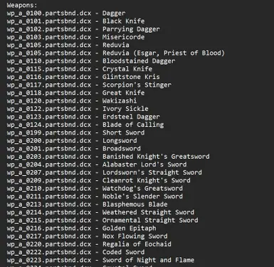 Armor Codes