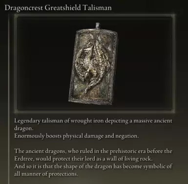 Modified item descriptions