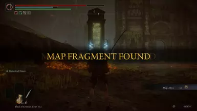 Map Found Message