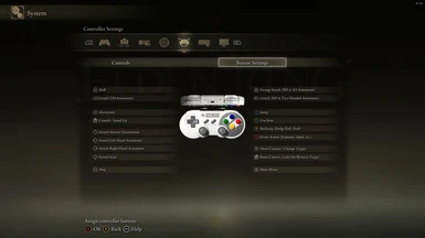 settings menu overview