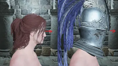 Comparison with character head size