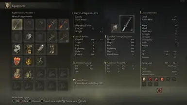 Vanilla Uchigatana has 45 Bleed Buildup but now it equals 22 Bleed Buildup