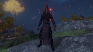 Fire Knight Armor (Altered) and Weapons - FRONT 