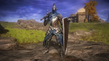 Wolf Knight Set with Weapon and Shield