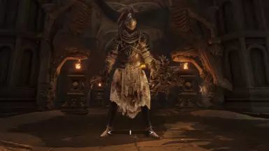 Ringed Knight Straight Sword and Dragonhead Shield