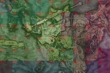 Debug map sample section (Limgrave)